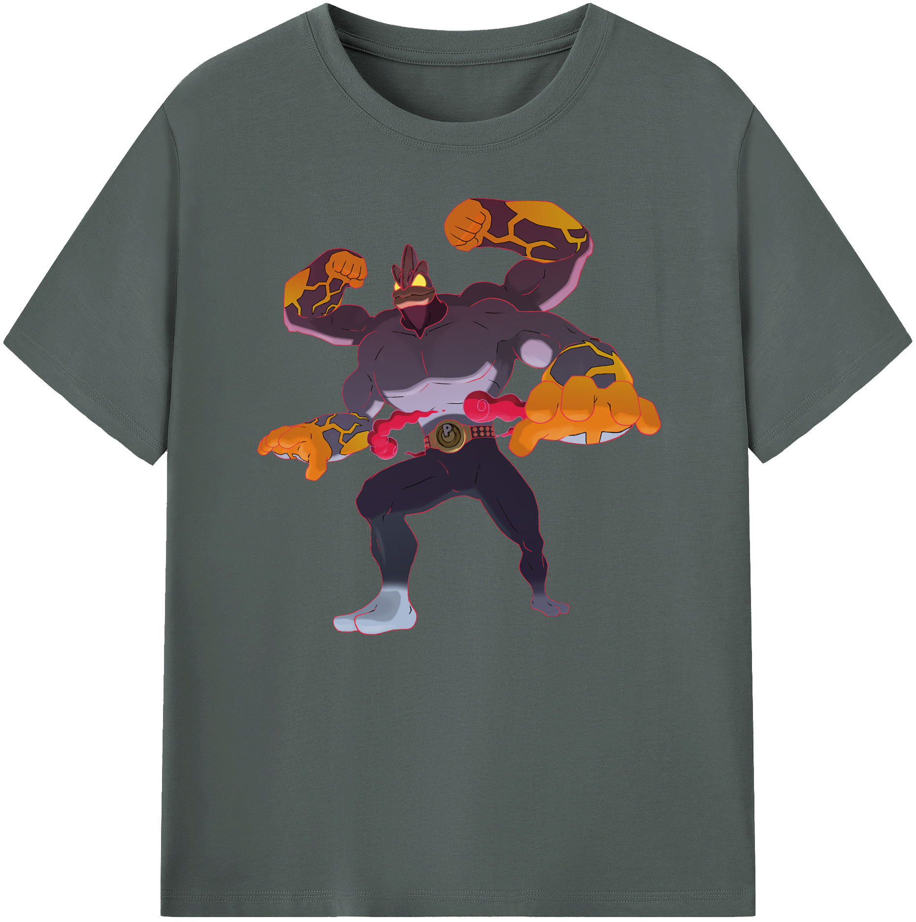 （画像用） ポケットモンスター Pokémon 綿100％ メンズ半袖Tシャツ｜肌触りやわらか＆通気性